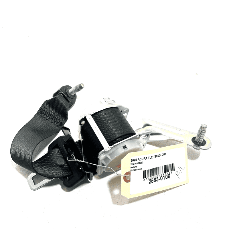 Acura TLX A-SPEC 15-20 Rear Left Second Row Seat Belt Retractor Black OEM