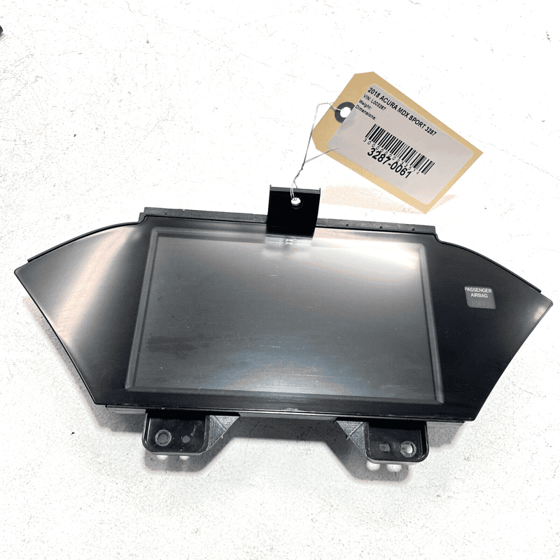 2018-2020 ACURA MDX DASHBOARD INFORMATION NAVIGATION DISPLAY SCREEN MONITOR