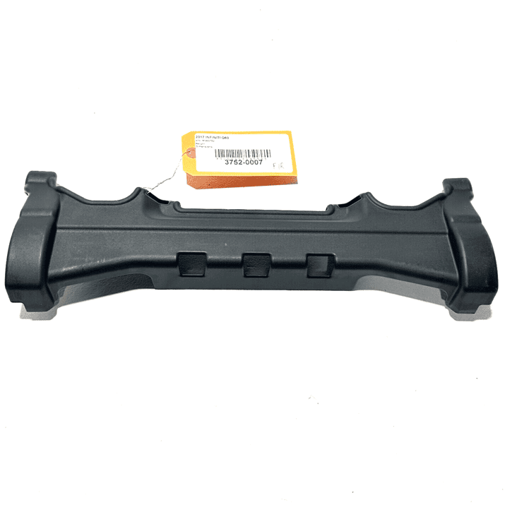 2017-2020 INFINITI Q60 FRONT RIGHT SIDE SEAT REARWARD TRIM COVER PANEL OEM