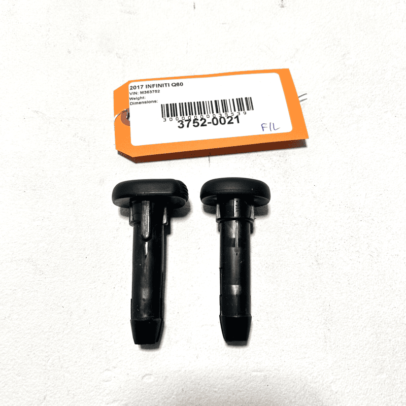 Left / Right Side Seat Headrest Guide Sleeves Infiniti Q60 2017-2020 OEM 2 