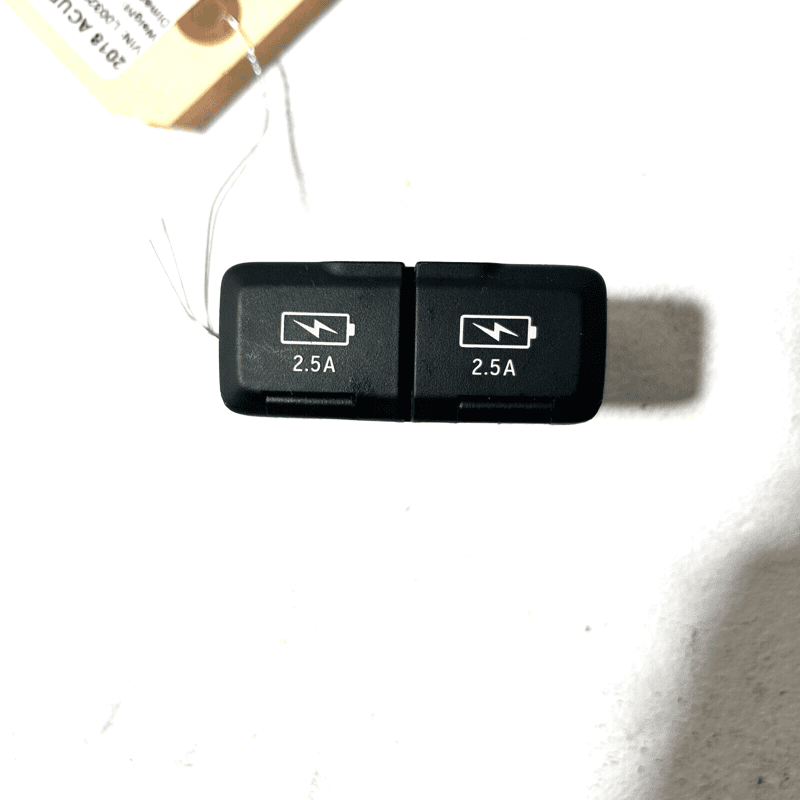 2017-2020 ACURA MDX FRONT CENTER CONSOLE USB ADAPTER DUAL PORT OEM