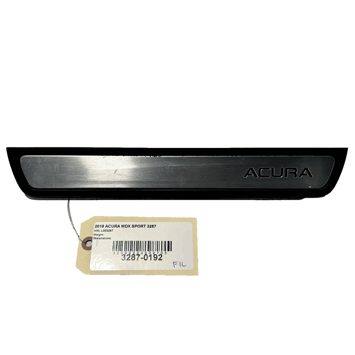 2014-2020 ACURA MDX FRONT LEFT SIDE DOOR STEP SILL SCUFF PLATE TRIM COVER O