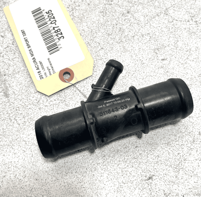Radiator Coolant Water Lower Joint Hose Tube ACURA MDX 2016-2020 OEM