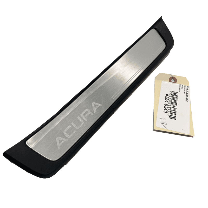 2013 – 2018 ACURA RDX REAR PASSENGER  SIDE DOOR SILL SCUFF PLATE COVER TRIM 2013 – 2018 ACURA RDX REAR PASSENGER  SIDE DOOR SILL SCUFF PLATE COVER TRIM