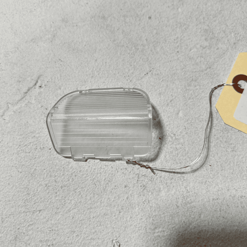 2016-2018 Acura RDX Front Left Driver Side Clear Door Light Lens OEM 2016-2018 Acura RDX Front Left Driver Side Clear Door Light Lens OEM