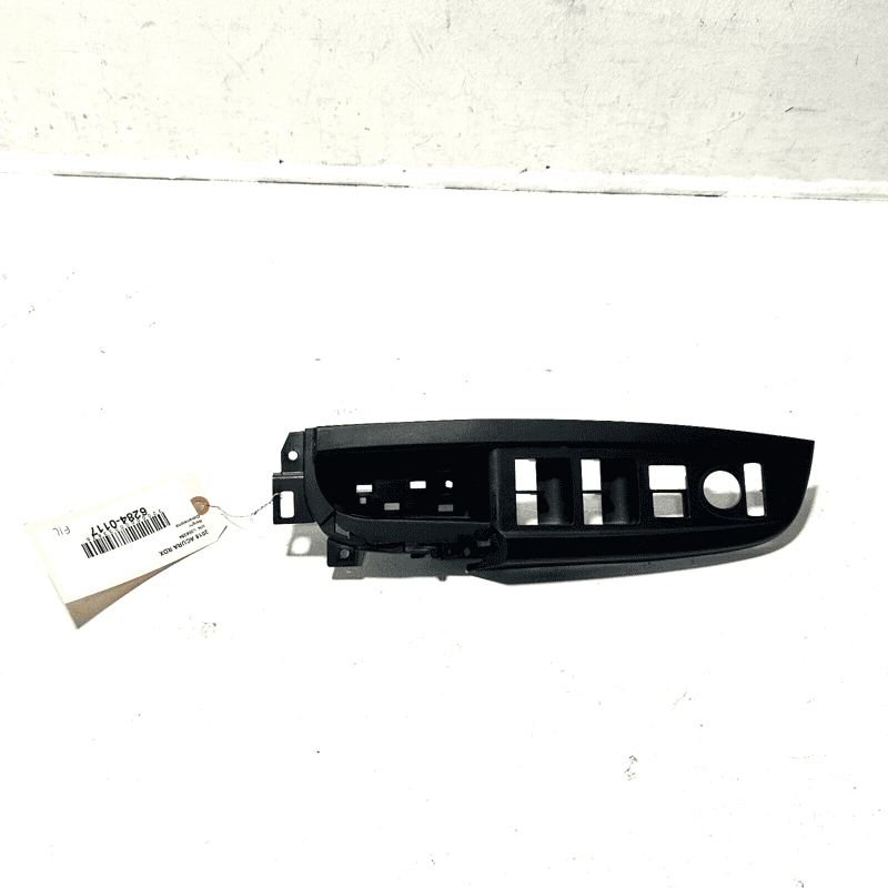 13-18 Acura RDX Front Left Driver Window Switch Button Adjustment Trim Beze 13-18 Acura RDX Front Left Driver Window Switch Button Adjustment Trim Beze