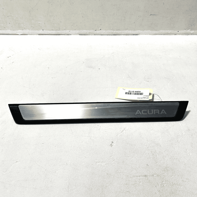 2013 - 2018 Acura RDX Front Left Driver Side Door Sill Scuff Plate Insert O 2013 - 2018 Acura RDX Front Left Driver Side Door Sill Scuff Plate Insert O