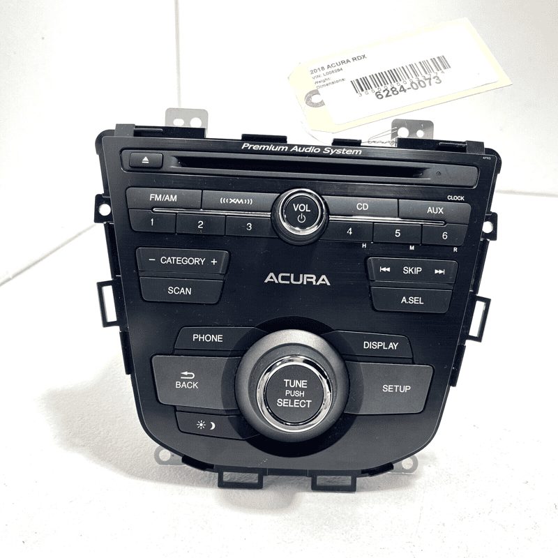 2013-2018 ACURA RDX AM/FM RADIO XM CD PLAYER RECEIVER OEM