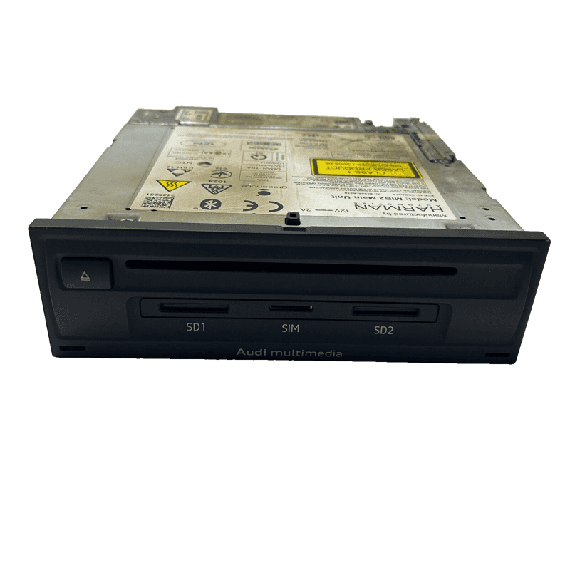 AUDI Q7 2017-2018 DASHBOARD AUDIO RECEIVER SD CARD CD DISC PLAYER HEAD UNIT