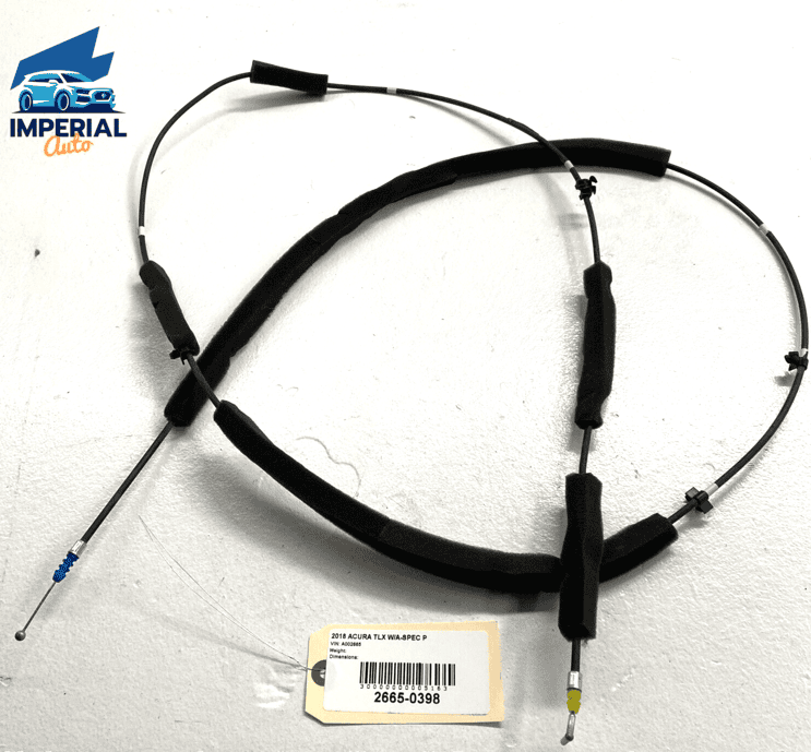 Acura TLX  Trunk Lid Emergency Opener Release Cable OEM 2015 - 2020