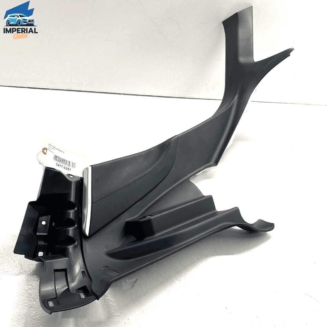 17-20 Tesla Model S Rear Left Driver Side C Pillar Lower Trim Cover Panel L