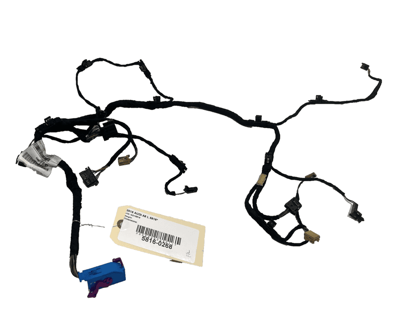 2011-2018 AUDI A8L FRONT DRIVER SIDE DOOR WINDOW  WIRE WIRING HARNESS OEM