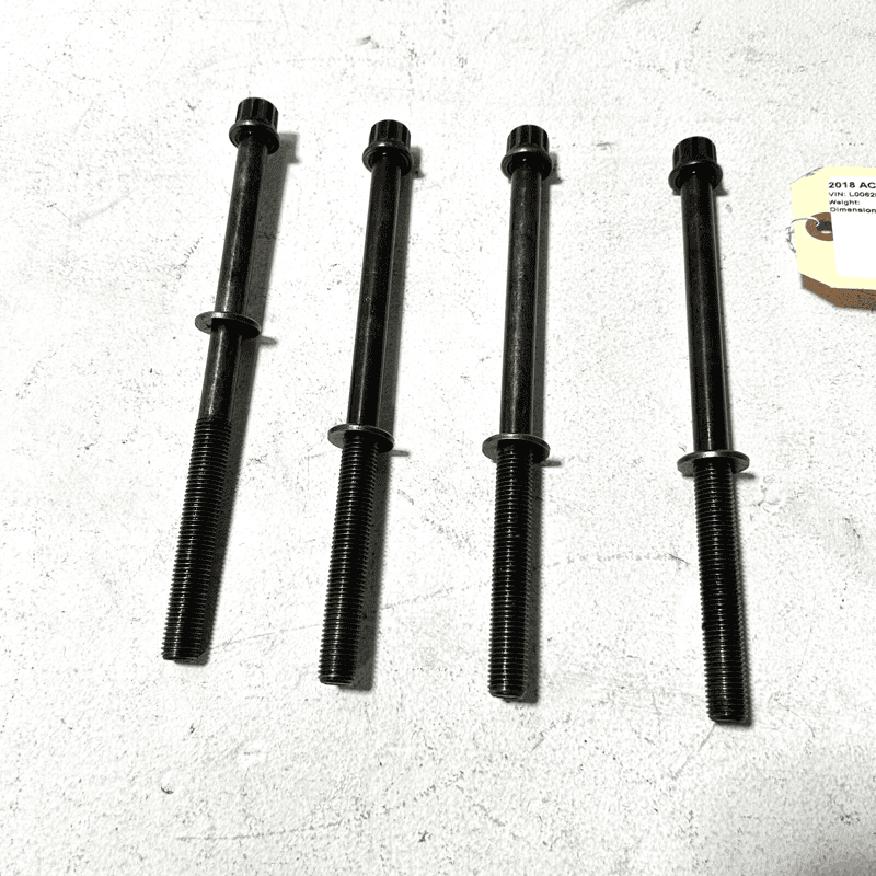 Engine Cylinder Head Bolt Kit Acura RDX 2016-2018 OEM 4 PCS