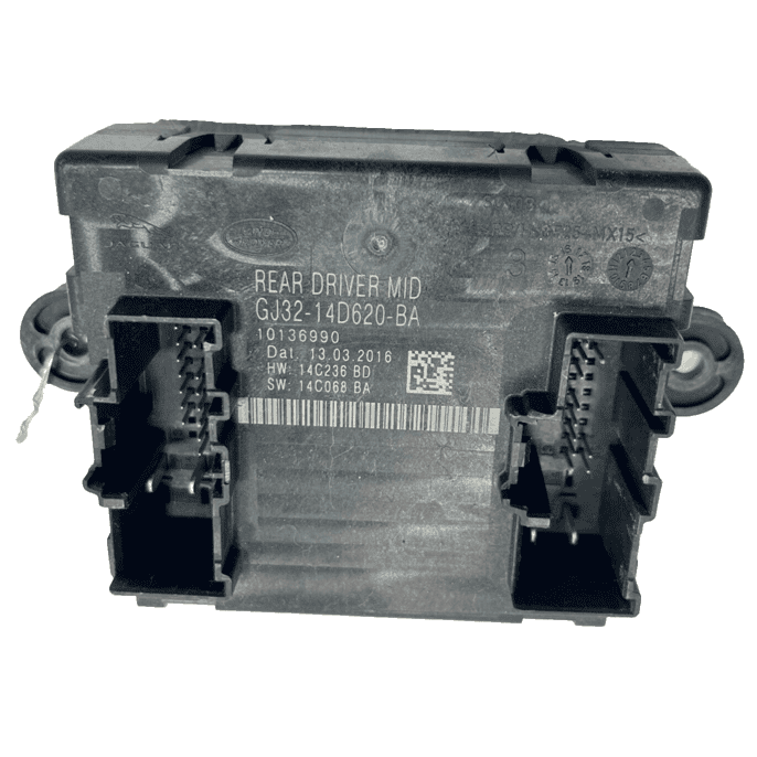 2017-2020 JAGUAR XE REAR LEFT SIDE DOOR COMPUTER CONTROL MODULE UNIT OEM