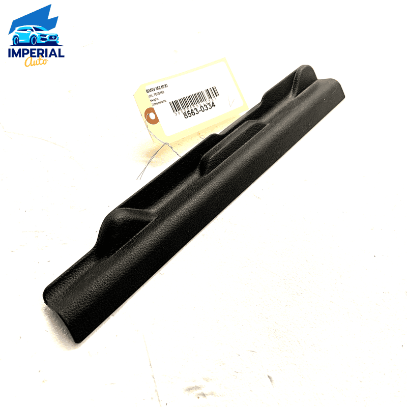 12-21 BMW M240Xi F23 FRONT LEFT DRIVER SIDE LOWER SEAT TRACK RAIL TRIM COVE
