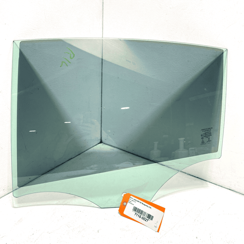 Rear Left / Driver Side Door Window Glass Jaguar XE 2017-2020 OEM