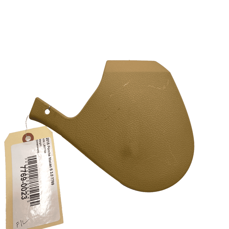 Front Left Seat Inner Recliner Cover Luxor Beige Porsche Macan 2015-2018 OE