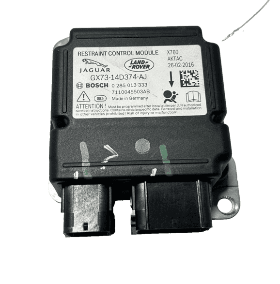 2017 JAGUAR XE RESTRAINT DIAGNOSTIC CONTROL MODULE UNIT OEM