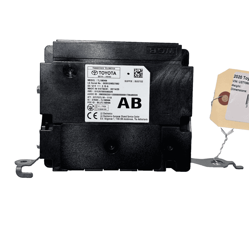 TOYOTA CAMRY 2020 - 2023 TELEMATICS TRANSCEIVER COMPUTER CONTROL MODULE OEM