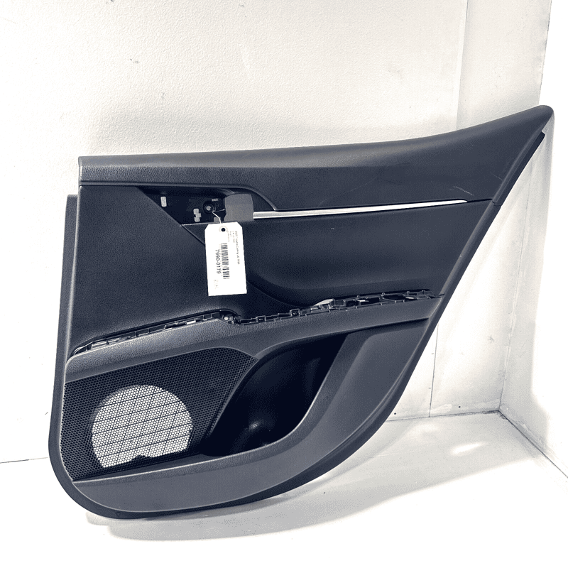 2018-2023 TOYOTA CAMRY REAR RIGHT PASSENGER DOOR INTERIOR TRIM PANEL BLACK 