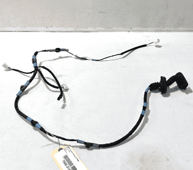 DAMAGED ! 2019-2023 TOYOTA CAMRY REAR RIGHT RH SIDE DOOR WIRE WIRING HARNES