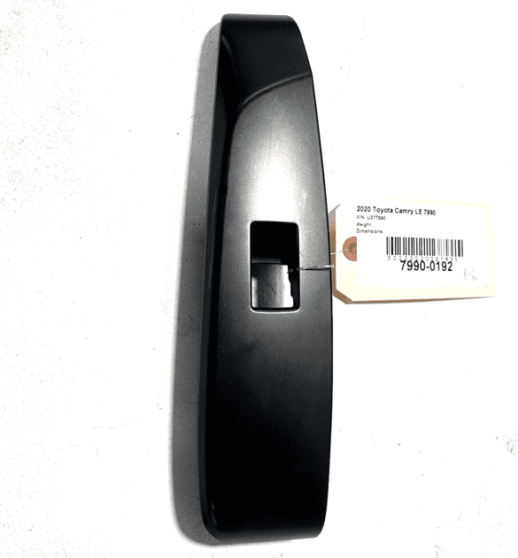 2018-2020 TOYOTA CAMRY REAR PASSENGER RH SIDE DOOR WINDOW SWITCH TRIM COVER