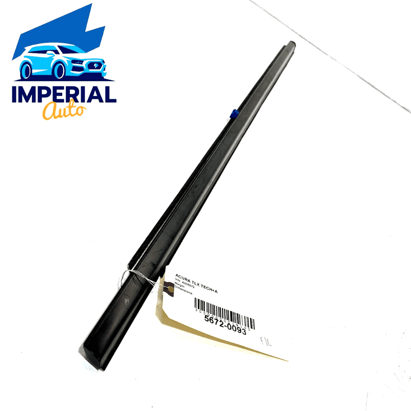 2015-2020 ACURA TLX TECH+A FRONT LEFT DRIVER DOOR WINDOW BELT MOLDING OEM