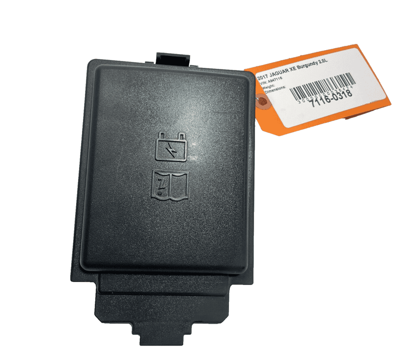 2017 - 2019 JAGUAR XE 2.0L FUSE RELAY BLOCK BOX UPPER COVER CAP OEM