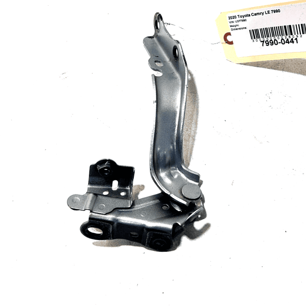 2018-2023 TOYOTA CAMRY FRONT RIGHT PASSENGER SIDE HOOD BONNET HINGE 1J9 OEM
