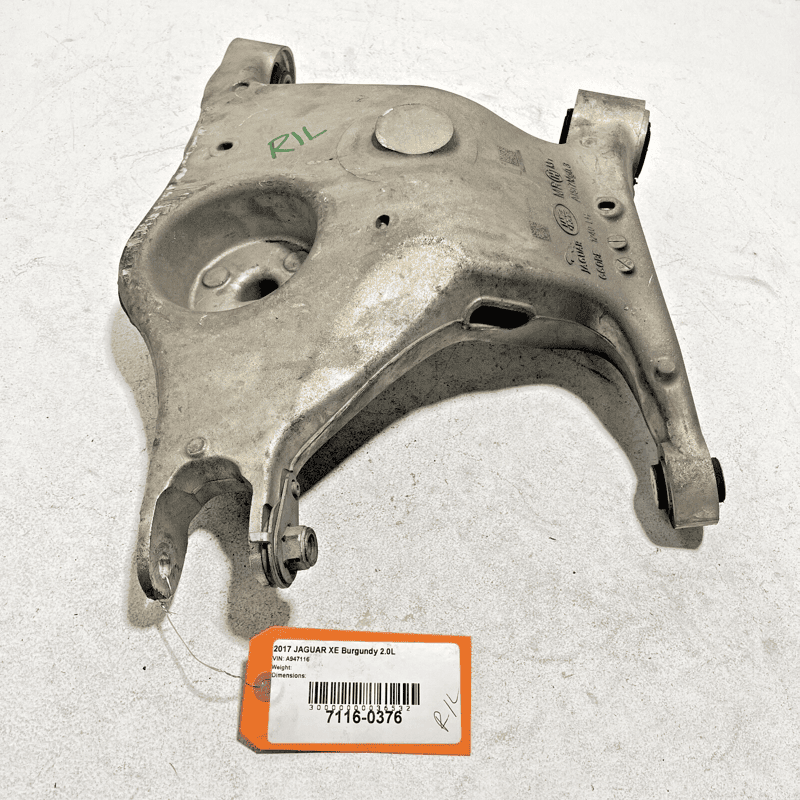 2017-2020 JAGUAR XE RWD REAR LEFT DRIVER SIDE LOWER CONTROL ARM OEM