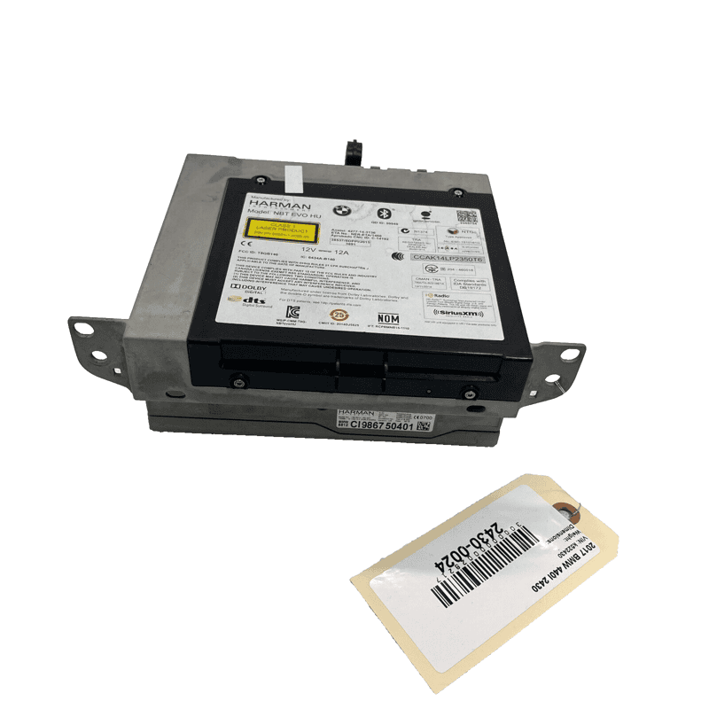 2017-2020 BMW 440I NAVIGATION UNIT SYSTEM CD PLAYER RADIO FM CONTROL MODULE