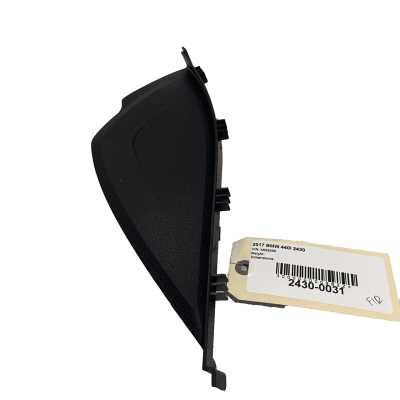 2017-2020 BMW 440I 430I DASHBOARD RIGHT PASSENGER SIDE END CAP TRIM COVER O