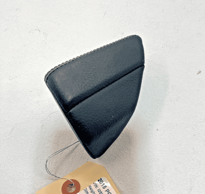 10-16 PORSCHE PANAMERA PASSENGER SIDE B PILLAR ARMREST EXTENSION TRIM COVER