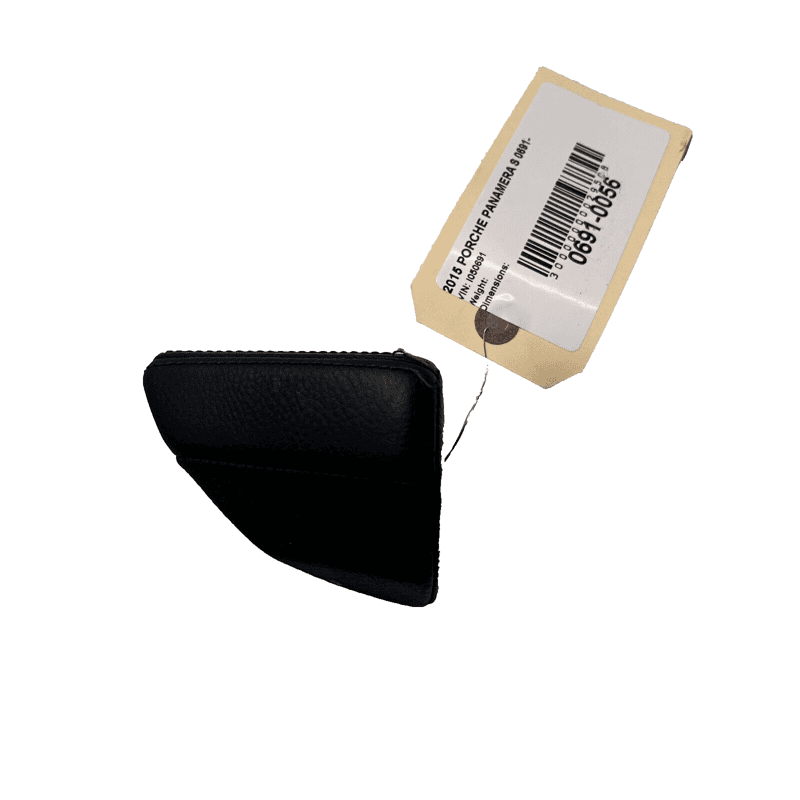 2010-2016 PORSCHE PANAMERA S LEFT SIDE B PILLAR ARMREST EXTENSION TRIM COVE