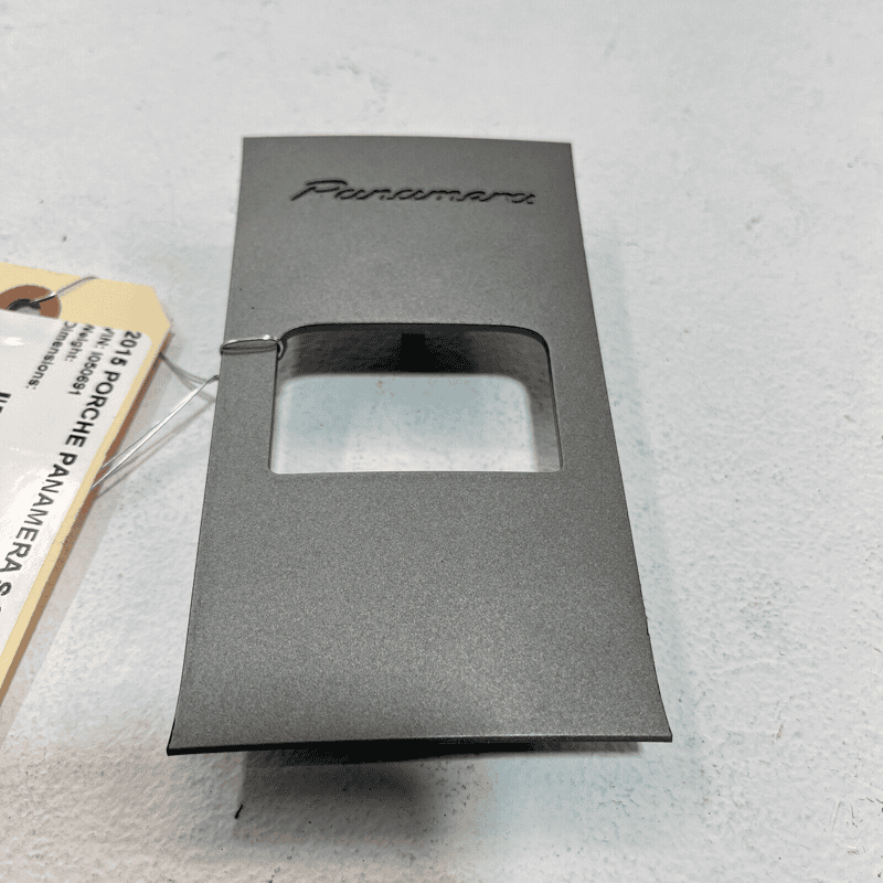 2012 - 2016 PORSCHE PANAMERA CENTER CONSOLE TRIM PANEL BEZEL GARNISH OEM