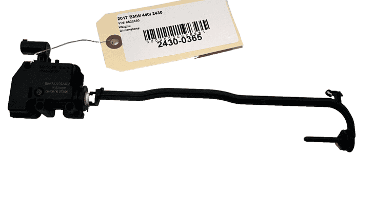 2017  BMW 440i FUEL TANK FILLER DOOR LID FLAP RELEASE ACTUATOR OEM