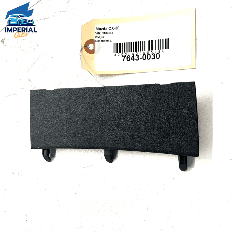 2023 MAZDA CX-50 CENTER CONSOLE COMPARTMENT STORAGE TRAY BOX COVER TRIM OEM