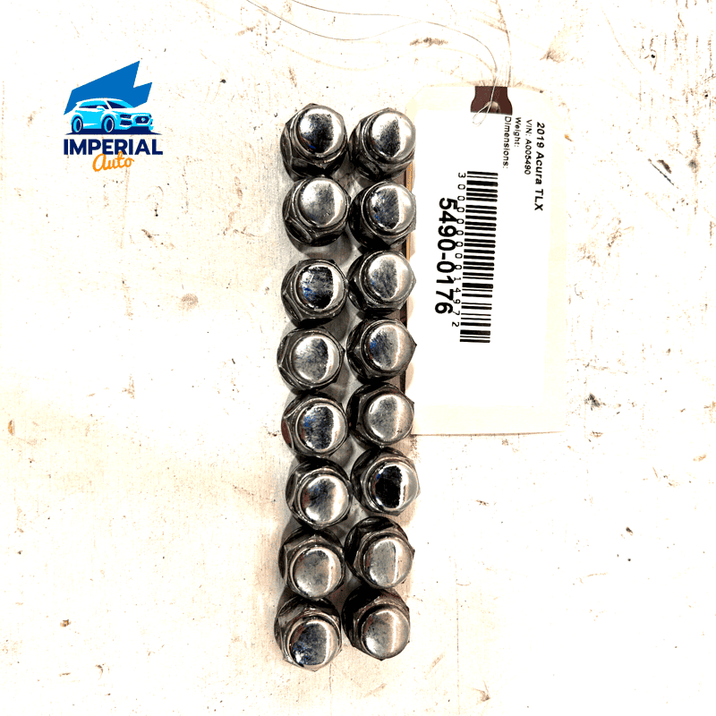 2015 - 2020 ACURA TLX MDX ILX WHEEL NUT CHROME PLATED FULL SET OF 16 PCS OE