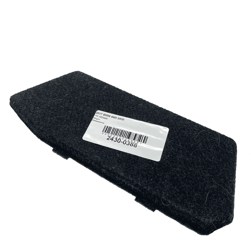 2017-2020 BMW 440I 430I M4 REAR RIGHT PASSENGER TRUNK TOOL COMPARTMENT COVE