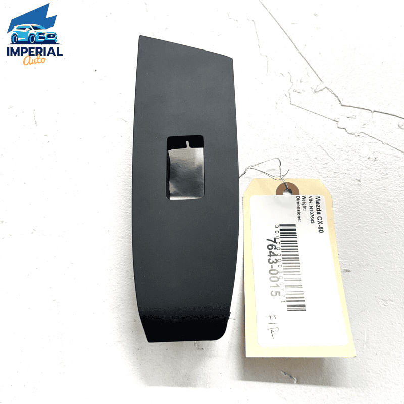 2023 MAZDA CX-50 FRONT PASSENGER DOOR WINDOW SWITCH BEZEL PANEL OEM