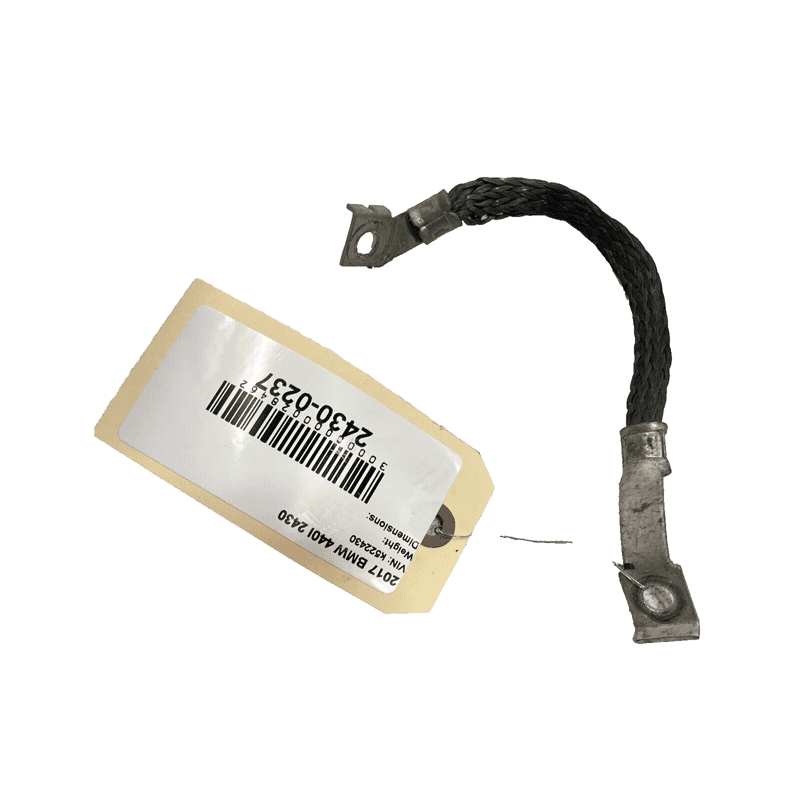2017 - 2020 BMW 440i NEGATIVE BATTERY STRAP GROUND EARTH CABLE WIRE OEM 2017 - 2020 BMW 440i NEGATIVE BATTERY STRAP GROUND EARTH CABLE WIRE OEM