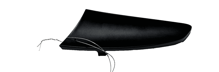 PORSCHE PANAMERA 2014-2016 REAR DRIVER SIDE INTERIOR DOOR HANDLE TRIM COVER