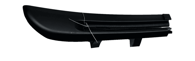 PORSCHE PANAMERA 2010-2016 REAR LEFT DRIVER SIDE DOOR WINDOW TRIM GUIDE OEM