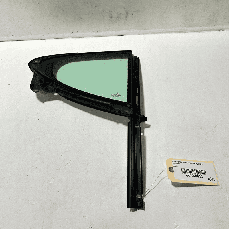 PORSCHE PANAMERA 2010-2016 REAR PASSENGER SIDE DOOR WINDOW QUARTER GLASS OE