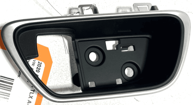 ACURA TLX REAR LEFT DRIVER SIDE DOOR INNER HANDLE CASE TRIM BEZEL OEM 2018-