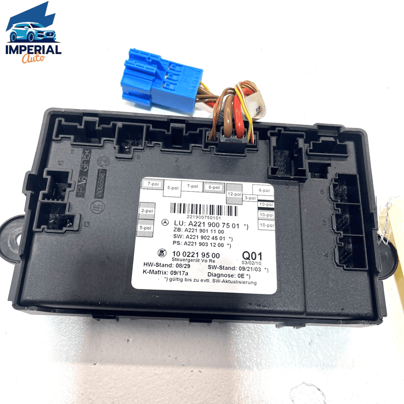 10-13 MERCEDES S550 W221 FRONT RIGHT PASSENGER SIDE DOOR CONTROL MODULE UNI