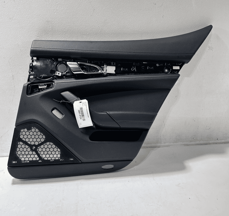 2010-11-12-2016 PORSCHE PANAMERA  INTERIOR DOOR PANEL TRIM COVER REAR RIGHT