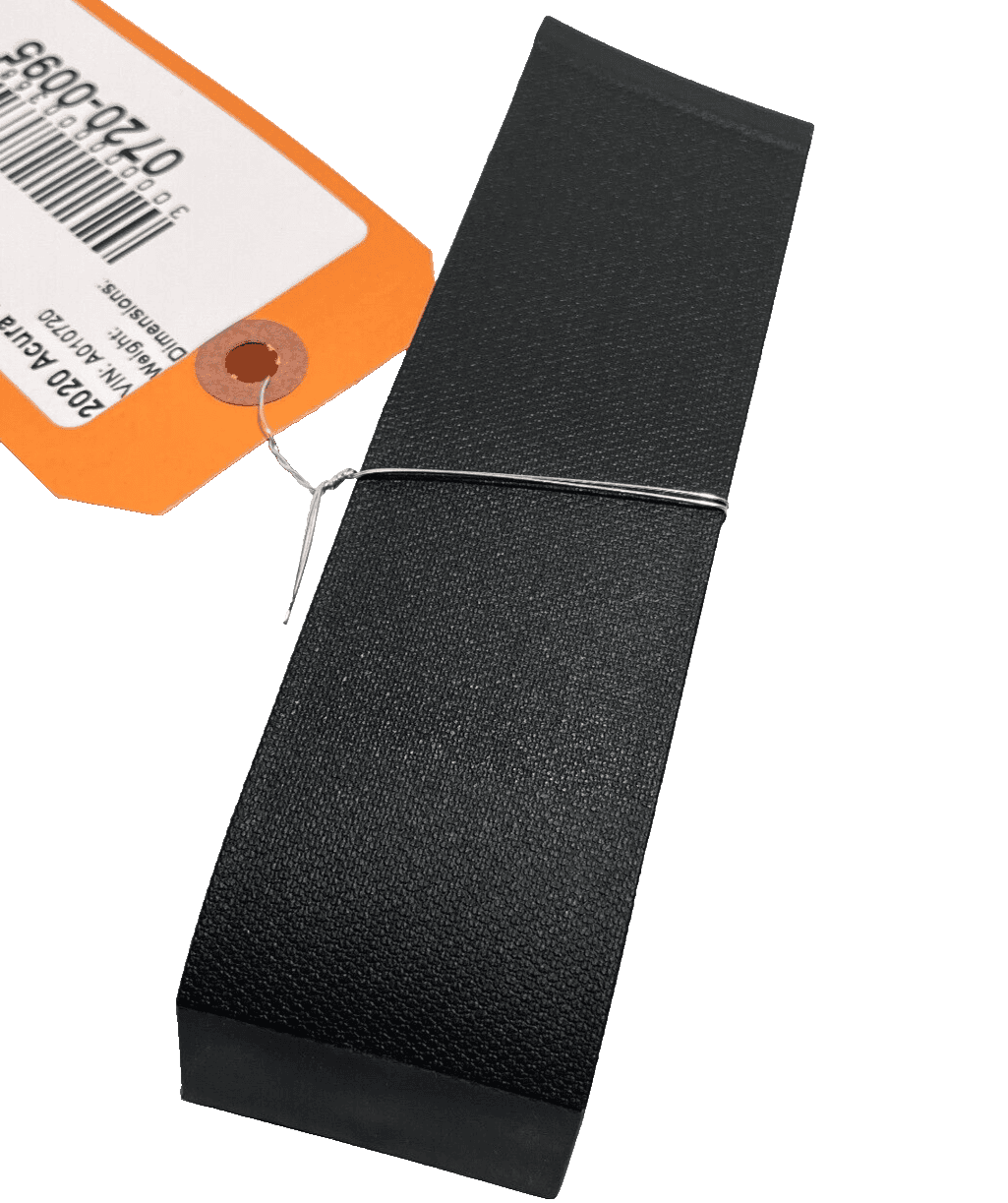 2015-20 ACURA TLX REAR PACKAGE TRAY LINING SEAT BELT SEATBELT HOLE COVER CA