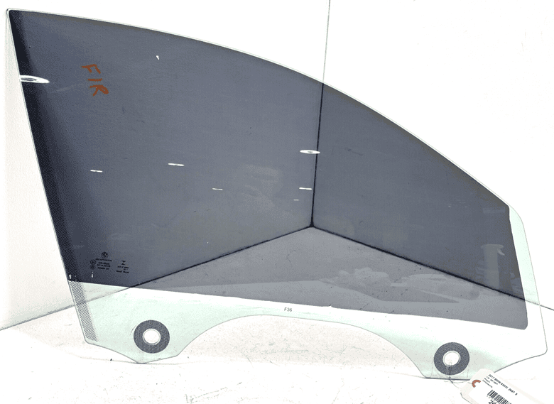 17-20 BMW 430iX FRONT RIGHT PASSENGER SIDE WINDOW DOOR GLASS OEM