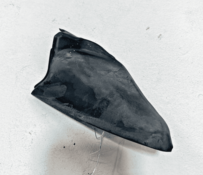 2010 - 2016 PORSCHE PANAMERA RIGHT PASSENGER SIDE B PILLAR REAR TRIM COVER 